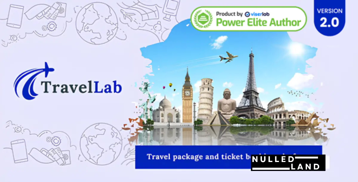 TravelLab v2.0 - Travel Package & Ticket Booking Platform