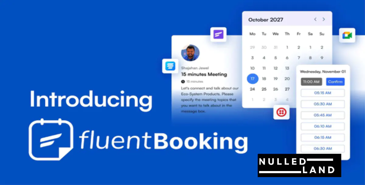 Fluent Booking Pro v1.5.25