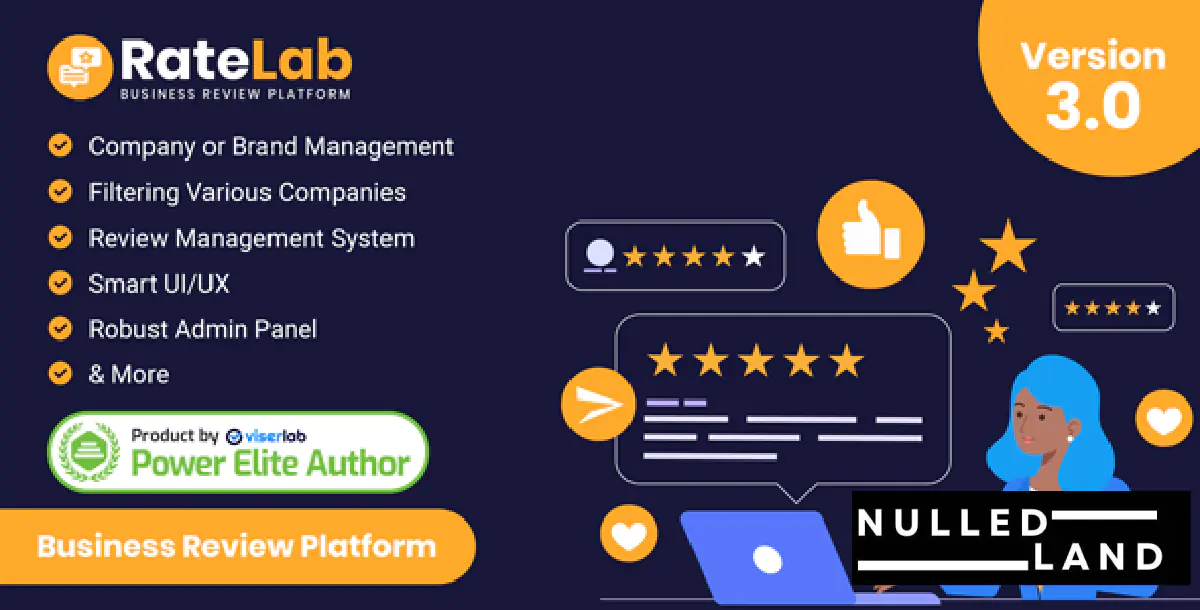 RateLab v3.0 - Business Review Platform - nulled