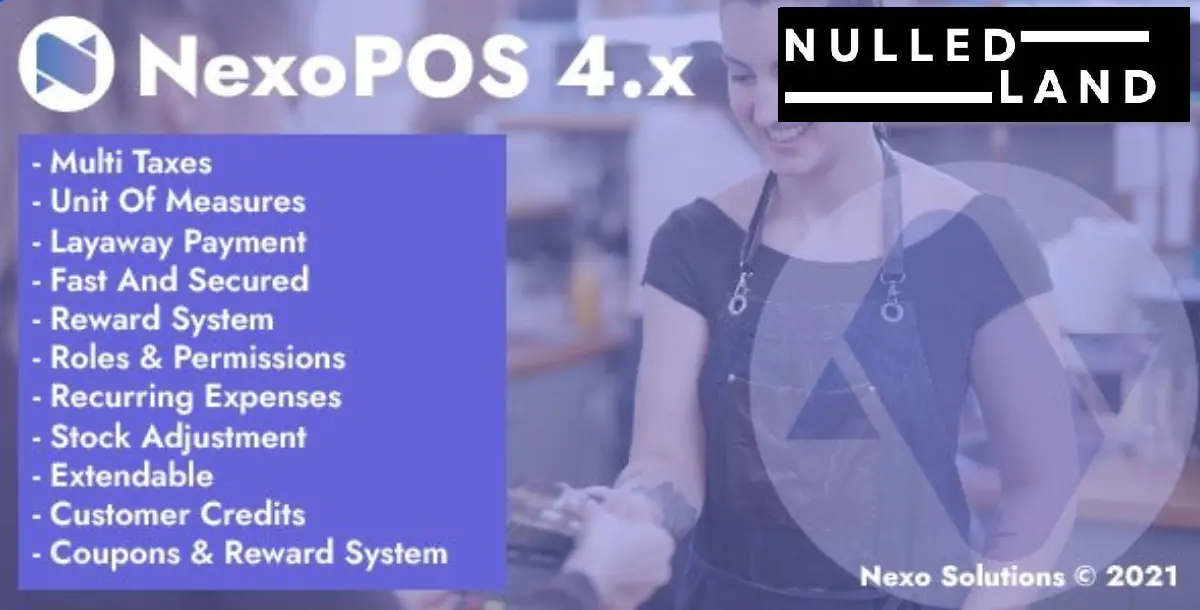 NexoPOS v5.2.5 - POS, CRM & Inventory Manager