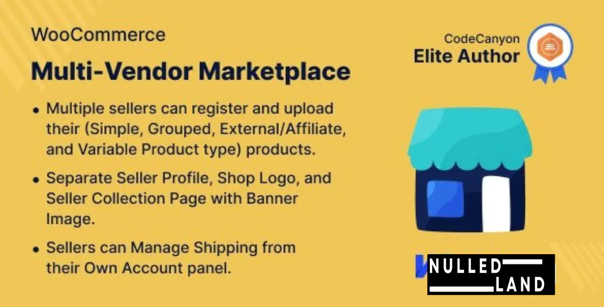 WordPress WooCommerce Multi Vendor Marketplace Plugin v5.6.1