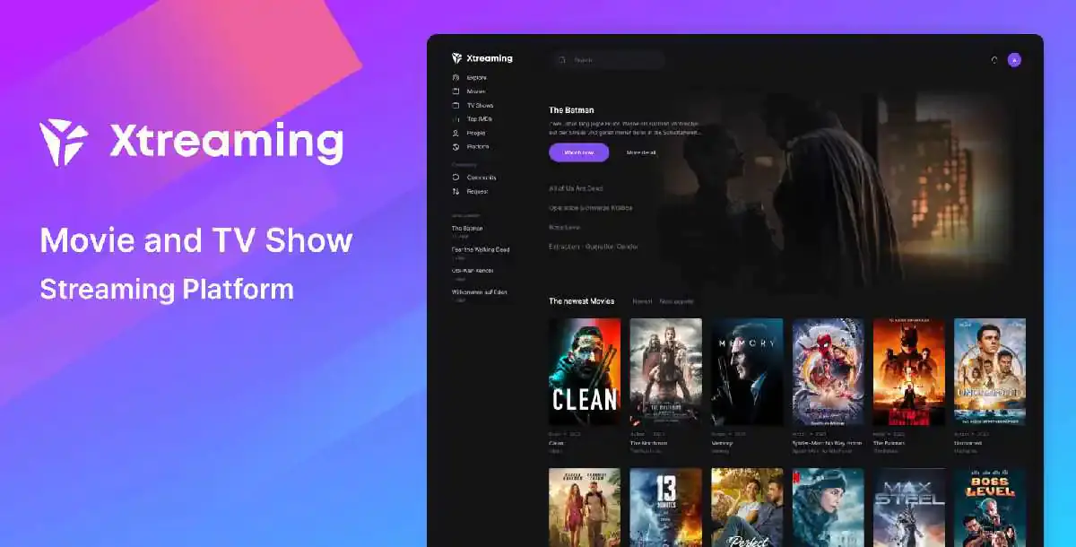 Xtreaming - Movie and TV Show Streaming Platform v1.0