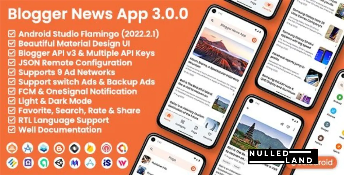 Blogger News App v3.4.0 - Blogger API